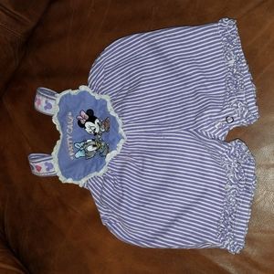 0-3 mo Baby Minnie shortall